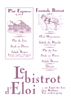 Carte de la brasserie Le Bistrot d'Éloi.
